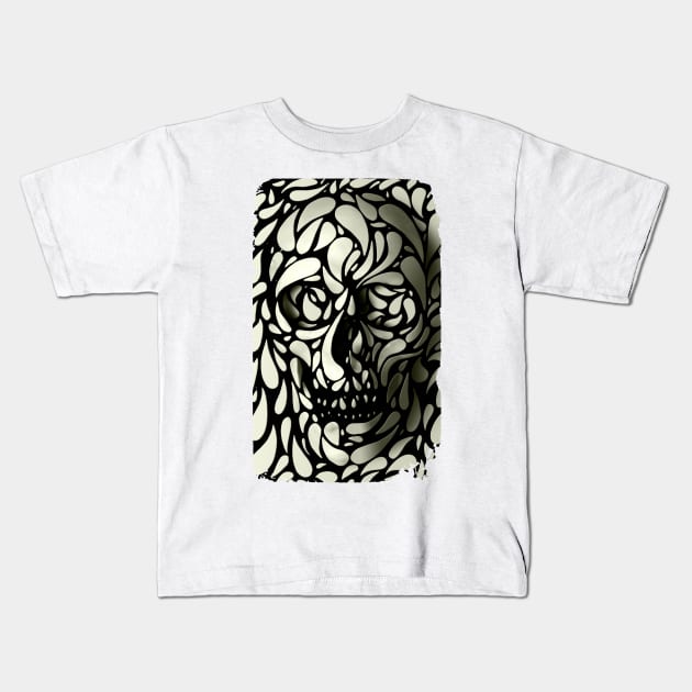 Skull 4 Kids T-Shirt by aligulec